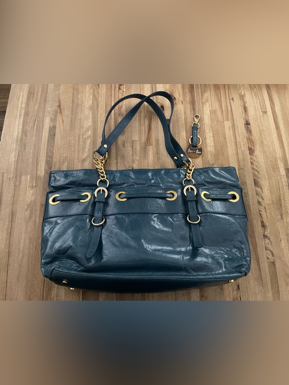 Barr + Barr New York Leather Shoulder Bag